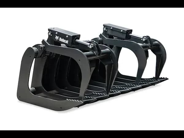 Representative Bobcat 48-inch root grapple stock image