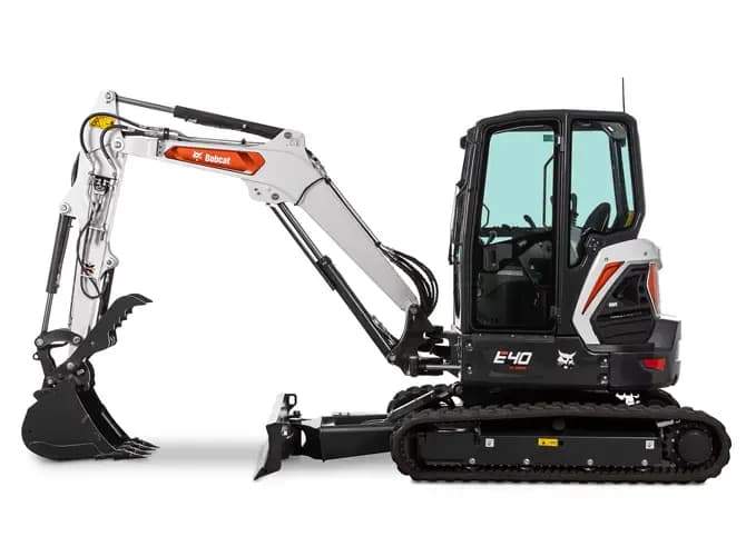 Bobcat E40 stock image