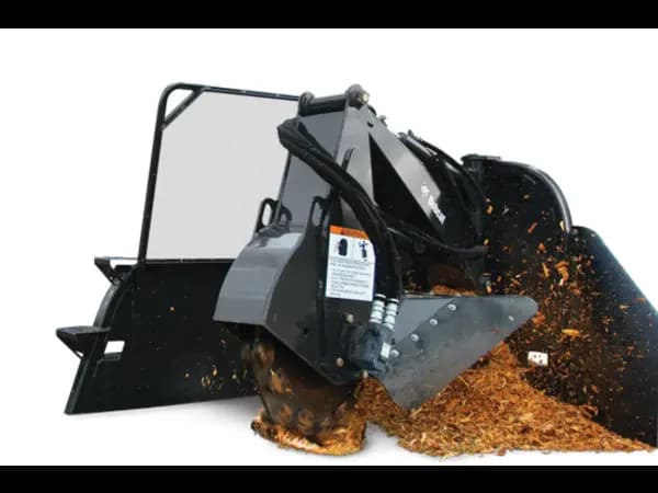 Representative Bobcat SG30 stump grinder stock image