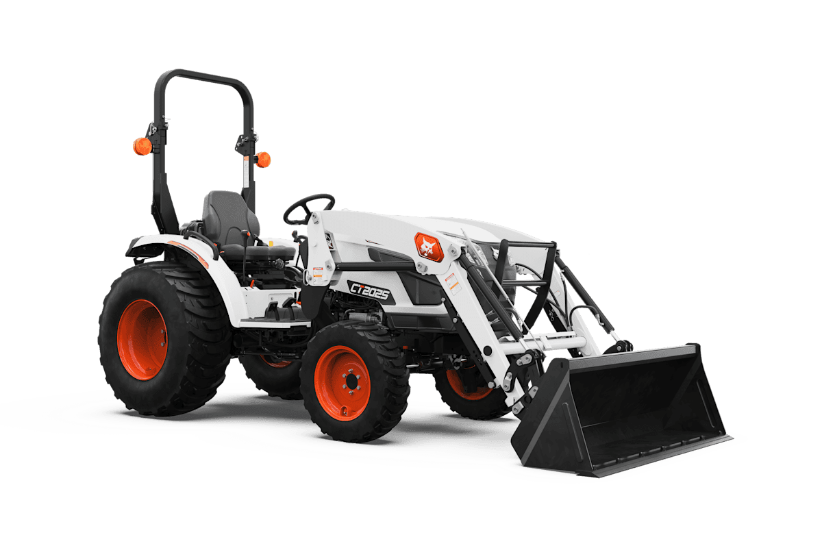 Bobcat CT2025 compact tractor with front-end loader